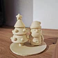 Adorno Navideño- Santa Claus Y Árbol De Navidad - Miniatura 2