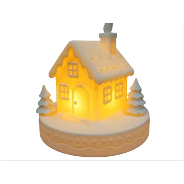 Portavelas Led Casa De Jengibre