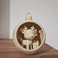 Adorno Para El Árbol De Navidad- Ciervo Navideño - Miniatura 2
