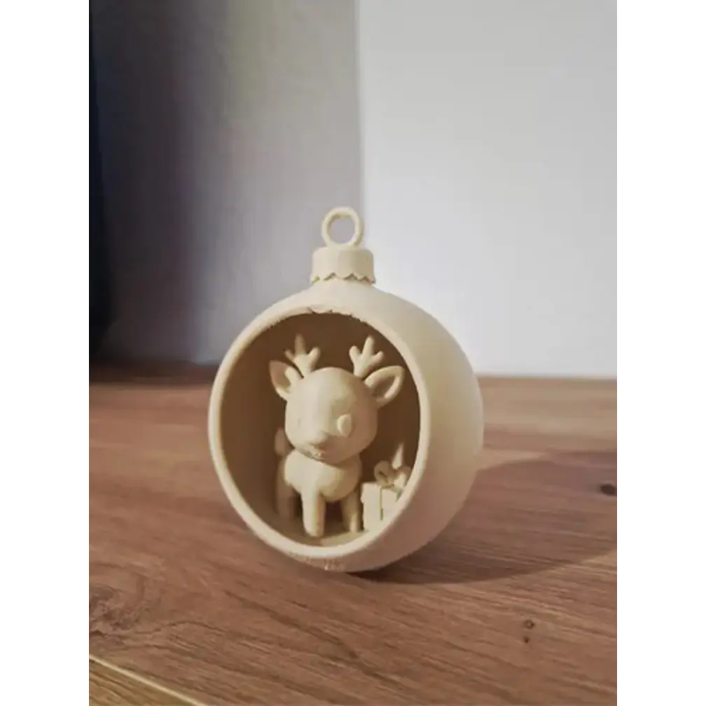 Adorno Para El Árbol De Navidad- Ciervo Navideño 3