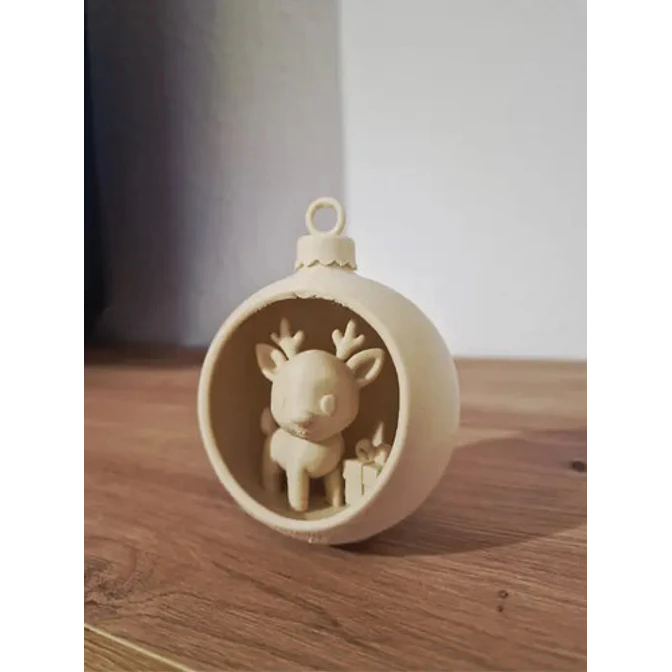 Adorno Para El Árbol De Navidad- Ciervo Navideño 3