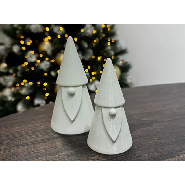 Adorno Navideño- Pack De 2 Gnomos Nórdicos