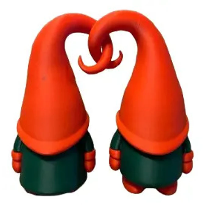 Figura Navideña - Gnomos Inseparables 3