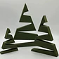 Adorno Navidad - Árboles Modernos (pack 3 Un) - Miniatura 2