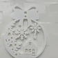 Adorno Navidad Para Árbol - Casa En La Nieve - Miniatura 2