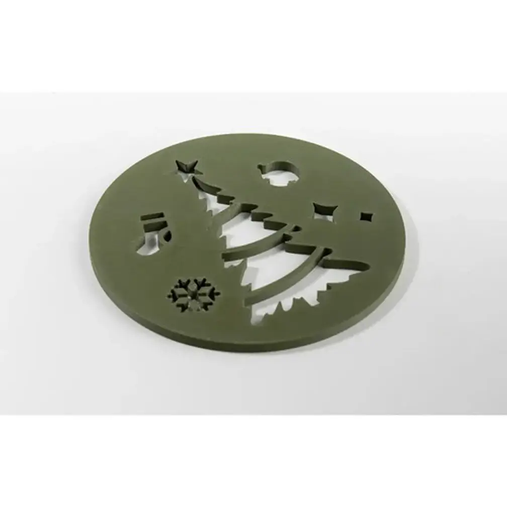 Adorno Navidad - Posavasos De Árbol (pack 3 Un) 2