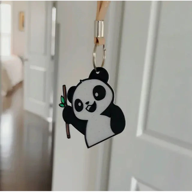 Llavero De Panda Adorable