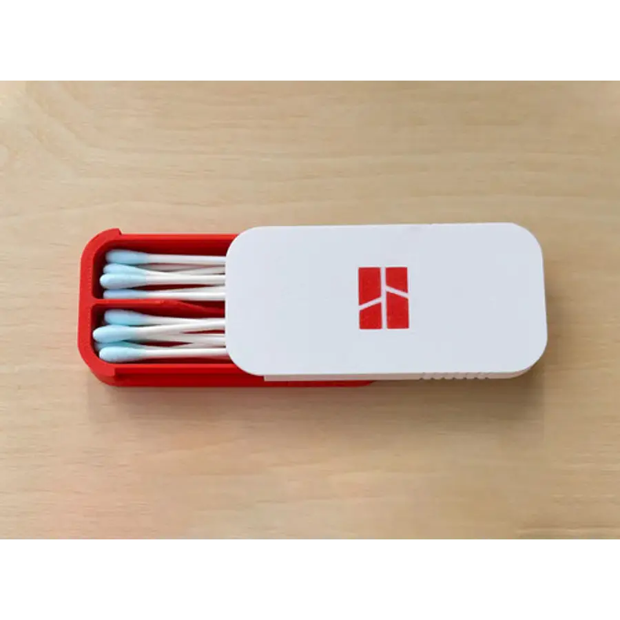 Estuche Almacenador De Algodones Para El Oído