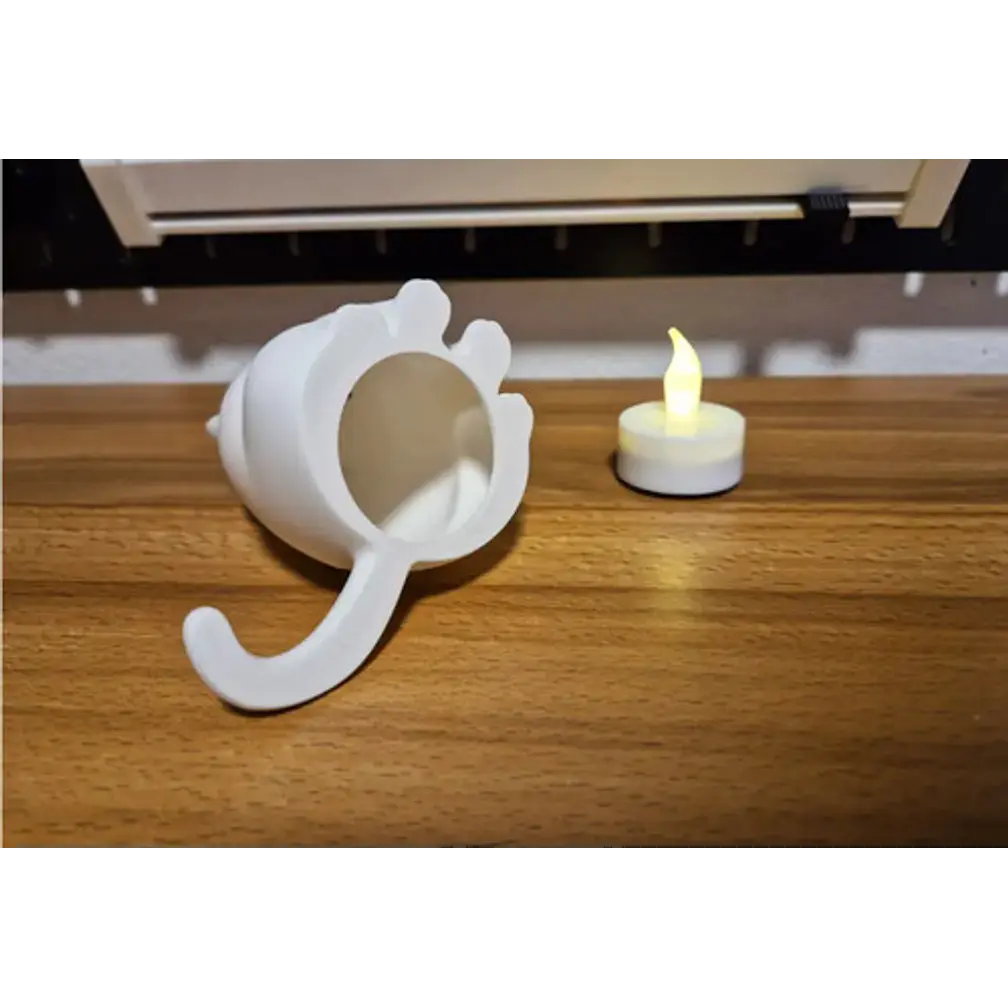 Portavelas Led Con Forma De Gato 4