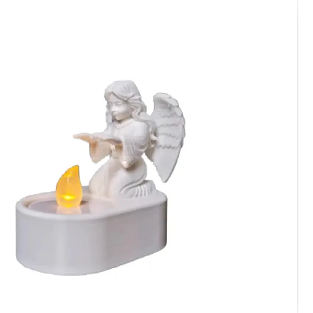 Portavelas Led Ángel Adorable