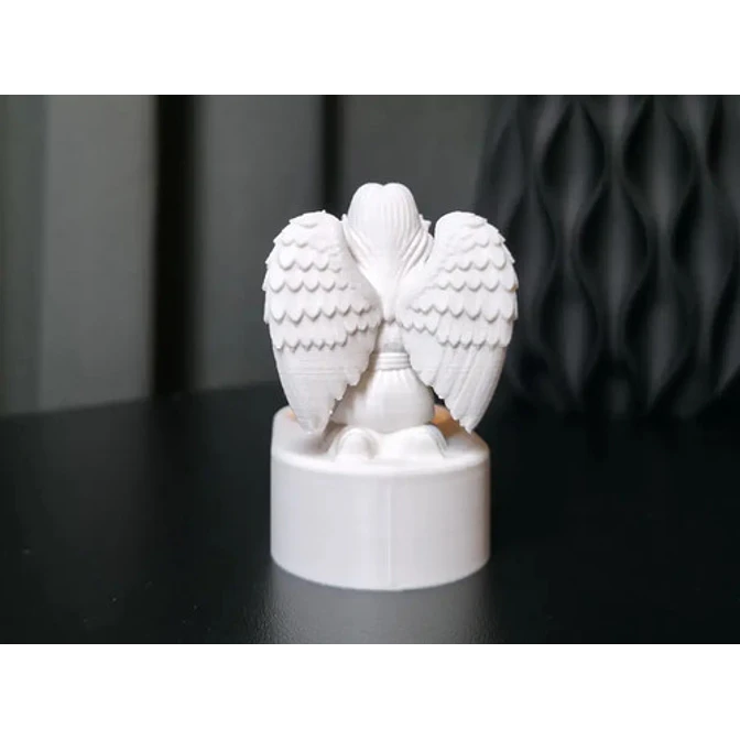Portavelas Led Ángel Adorable 3