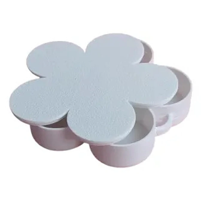 Pastillero De Llavero En Forma De Flor 4