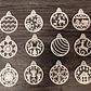 Adornos Navideños Para Árbol (pack 12 Un) - Miniatura 4