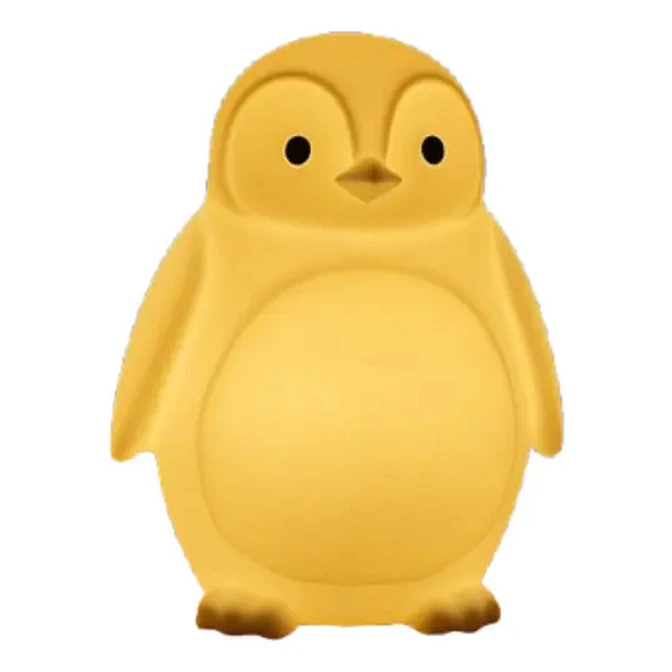 Portavelas Led De Pingüino 1