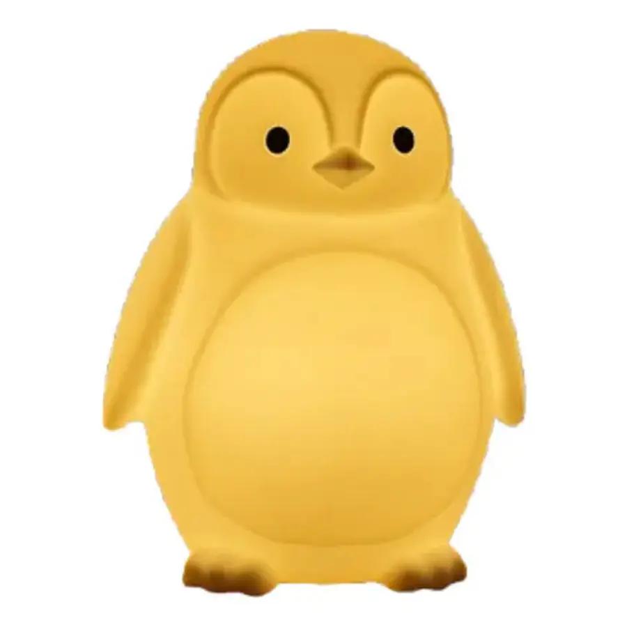 Portavelas Led De Pingüino
