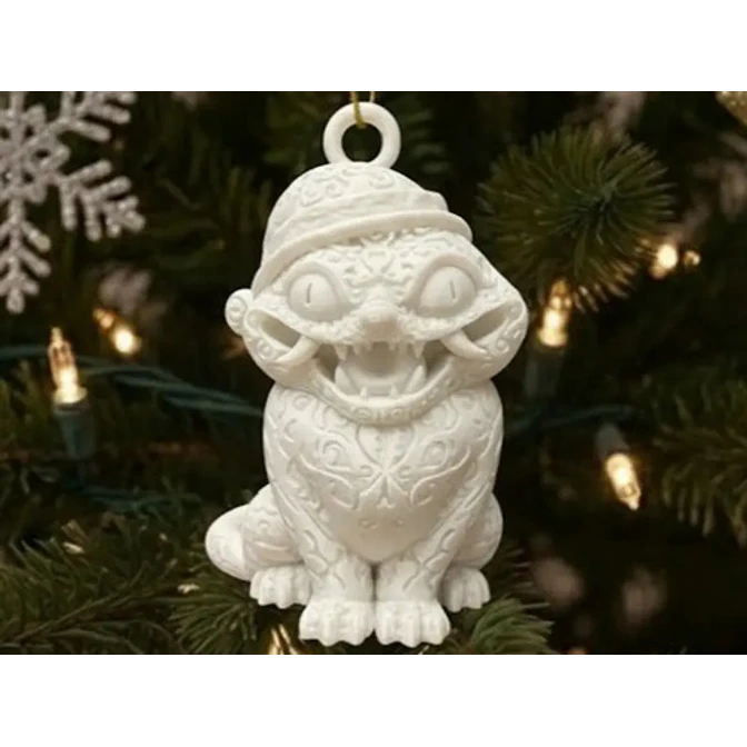 Adorno Navideño De Tigre Derpy 2