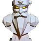 Portavelas Led- Papá Noel Futurista - Miniatura 1