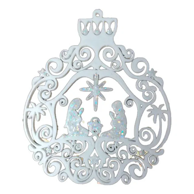 Adorno Ornamentado Para Árbol Navidad