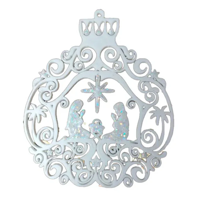 Adorno Ornamentado Para Árbol Navidad 1