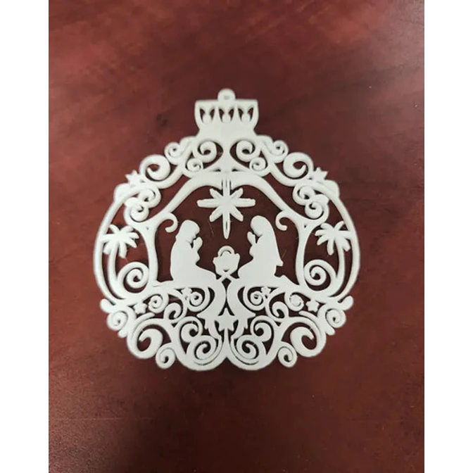 Adorno Ornamentado Para Árbol Navidad 3