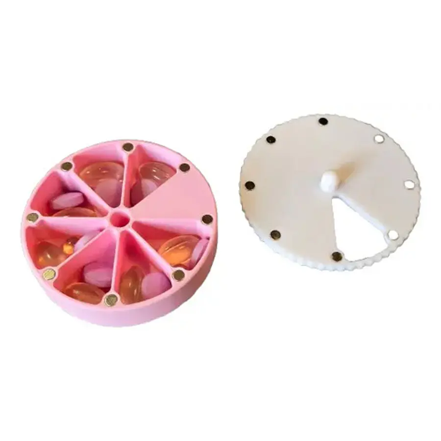 Pastillero Para 7 Días Color Rosado