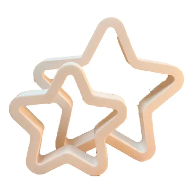Adorno Navidad - Estrellas (pack 2 Un)
