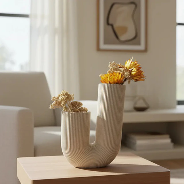 Decoración - Jarrón Estilo Moderno