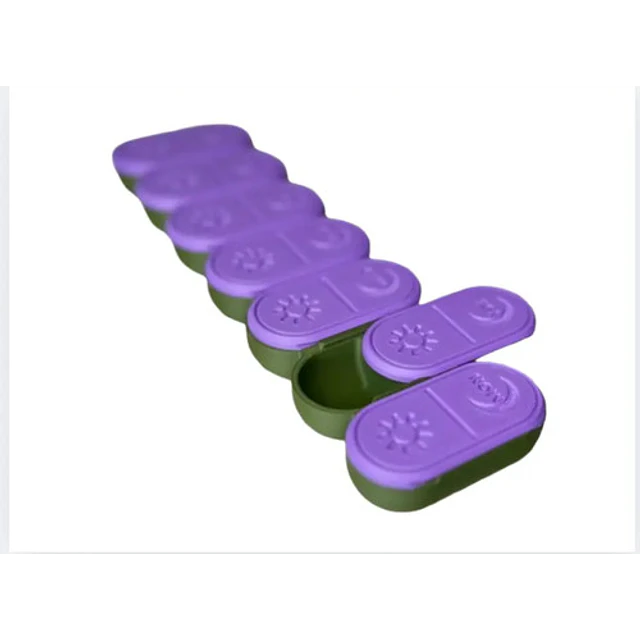 Pastillero De 7 Días, Mañana Y Noche