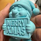 Gnomo Con Cartel De Feliz Navidad - Miniatura 2