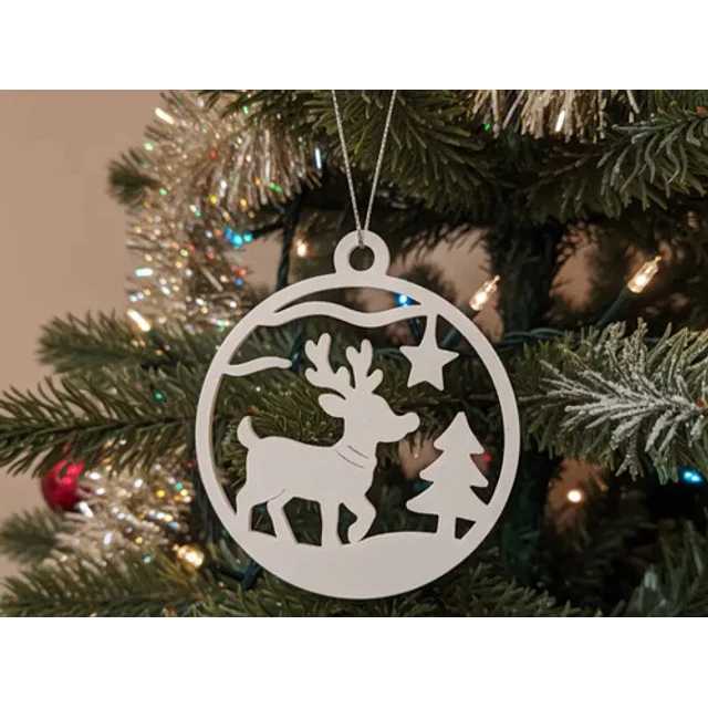 Adorno De Reno Para El Árbol De Navidad