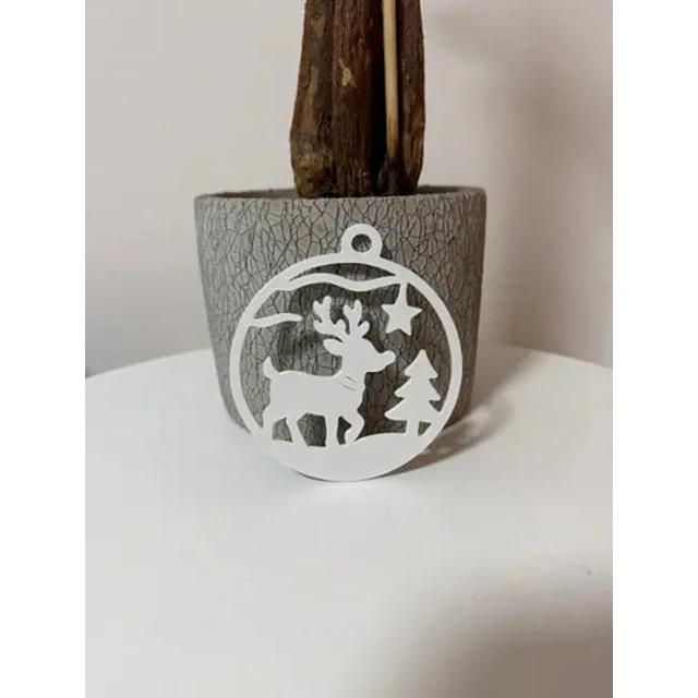 Adorno De Reno Para El Árbol De Navidad
