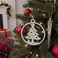 Adorno De Árbol De Navidad  Decoración Navideña Sencilla - Miniatura 1