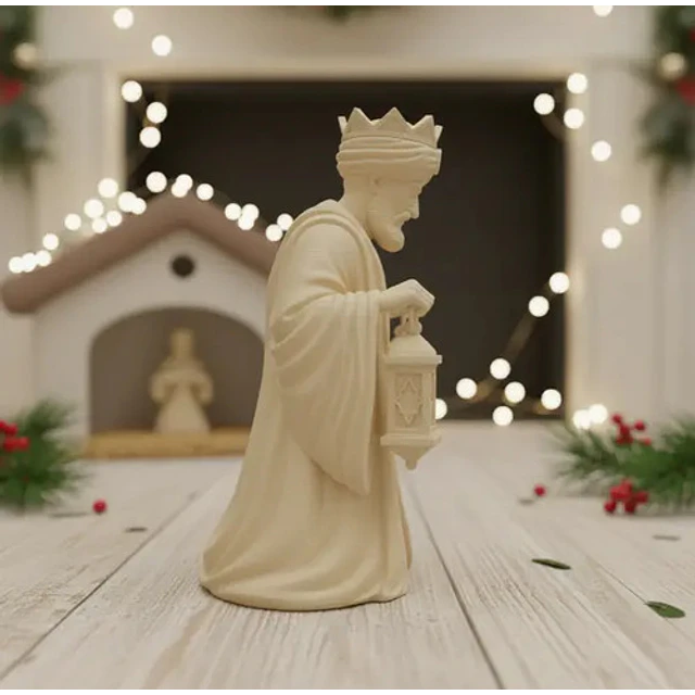Rey Mago - Estatua De Pesebre Navideño