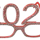 Gafas De Año Nuevo 2026 Color Rojo - Miniatura 1