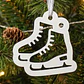 Adorno Patinetes De Hielo De Decoración Navideña - Miniatura 1