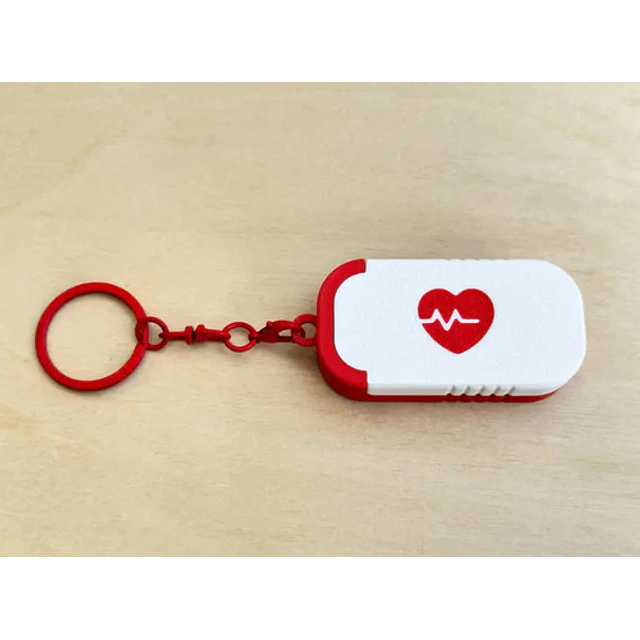 Pastillero De Bolsillo Símbolo Corazón