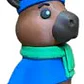 Capibara En Invierno - Miniatura 1