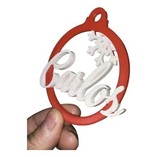 Adorno Navideño - Bolas Personalizadas Pack De 5