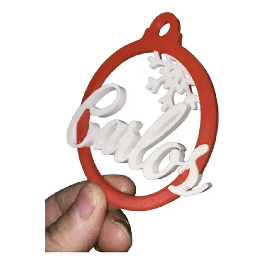 Adorno Navideño - Bolas Personalizadas Pack De 5