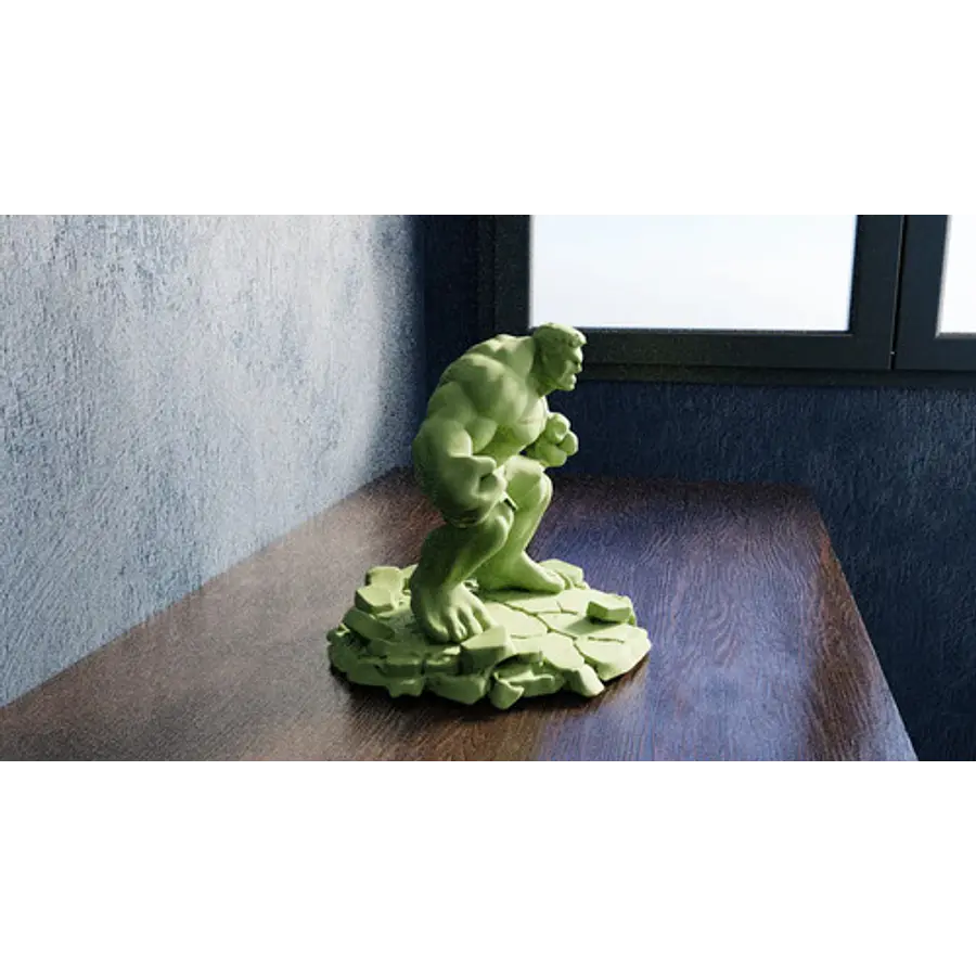 Figura Decorativa De Hulk Para Regalo De Navidad