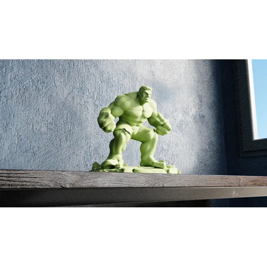 Figura Decorativa De Hulk Para Regalo De Navidad