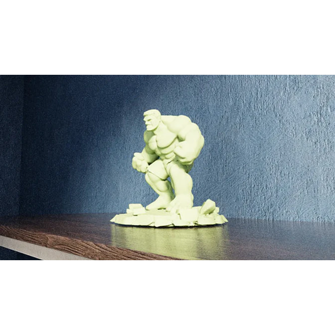 Figura Decorativa De Hulk Para Regalo De Navidad 3