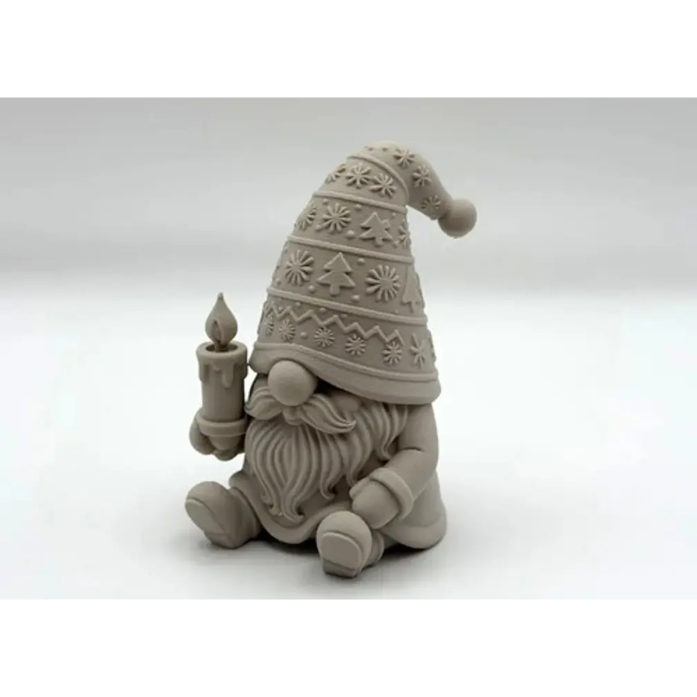 Adorno Navideño- Gnomo Vela De Navidad 1
