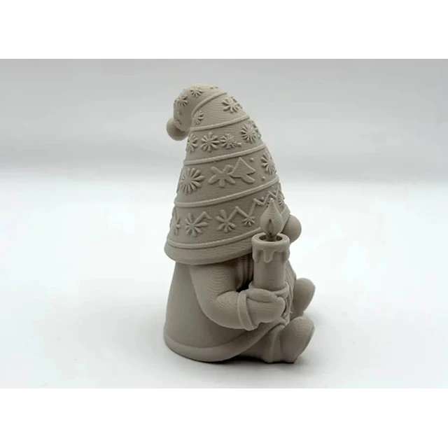 Adorno Navideño- Gnomo Vela De Navidad