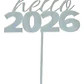 Topper De Pastel De Año Nuevo 2026 - Miniatura 1