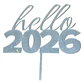 Topper De Pastel De Año Nuevo 2026 - Miniatura 2