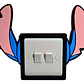 Adorno Para Interruptor - Stitch - Miniatura 1