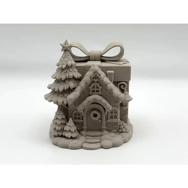 Adorno Navideño- Casa Regalo De Navidad