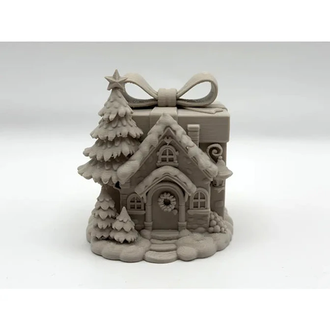 Adorno Navideño- Casa Regalo De Navidad 1