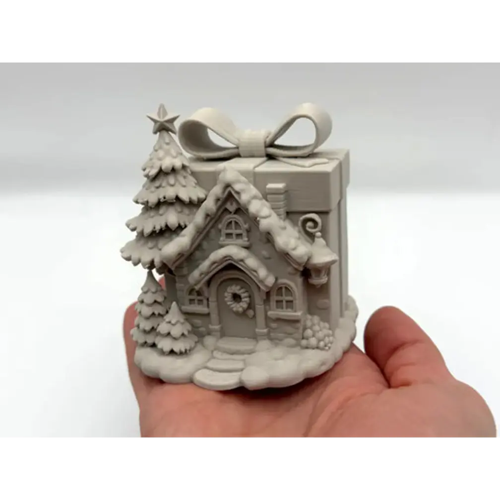 Adorno Navideño- Casa Regalo De Navidad 4